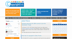 Desktop Screenshot of copyrightlink.org